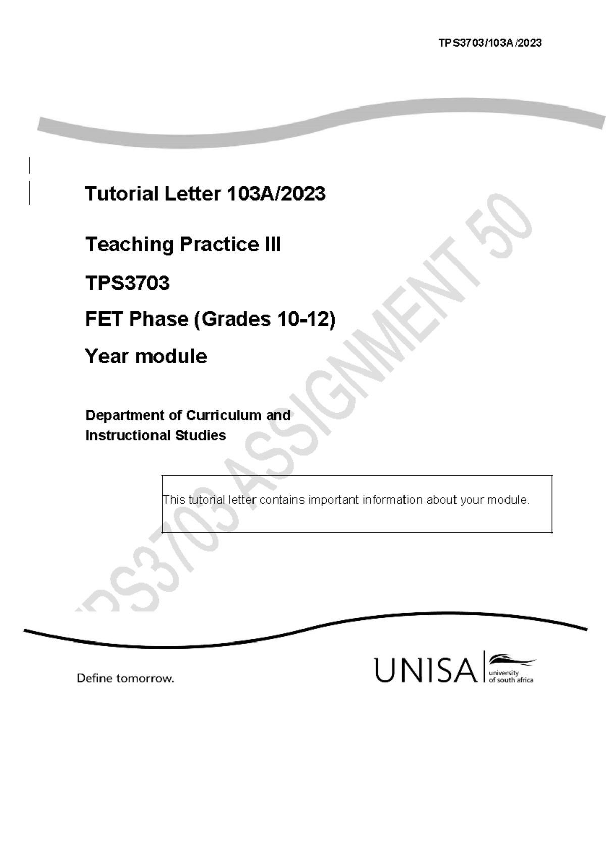 tps3703-portfolio-2023-tps3703-103a-2023-tutorial-letter