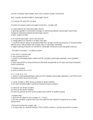 Human Physiology Notes 7 - meninges: connective tissue membranes 1 ...