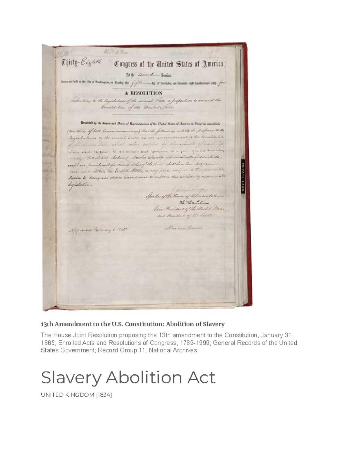 research paper on abolition of slavery