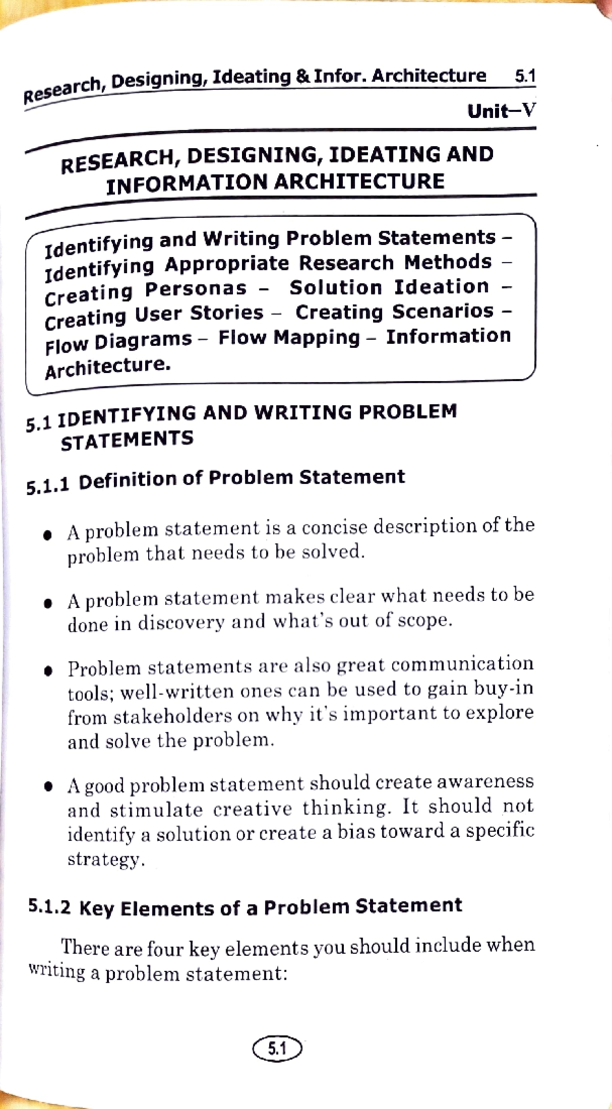 UI AND UX Design UNIT-5 Notes - Research, Designing, Ideating Infor ...