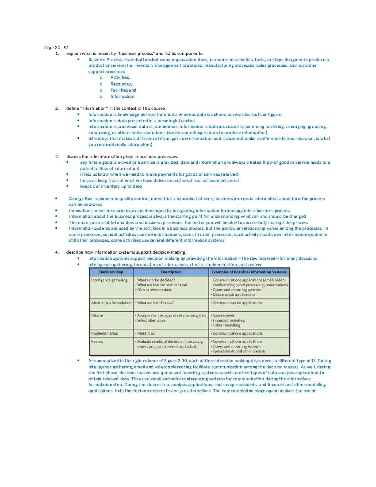 Ch 2 question - Ch2 Mid study notes - Page 23 - 51 1. explain what is ...