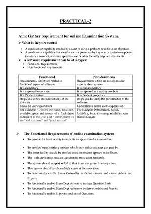 Practical-1 - Practical Notes for Software Engineering. - Practical-1 ...