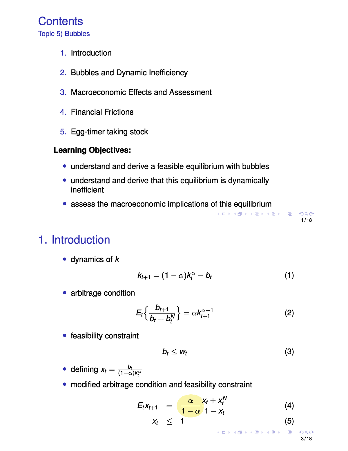 ineffectual assignment to e