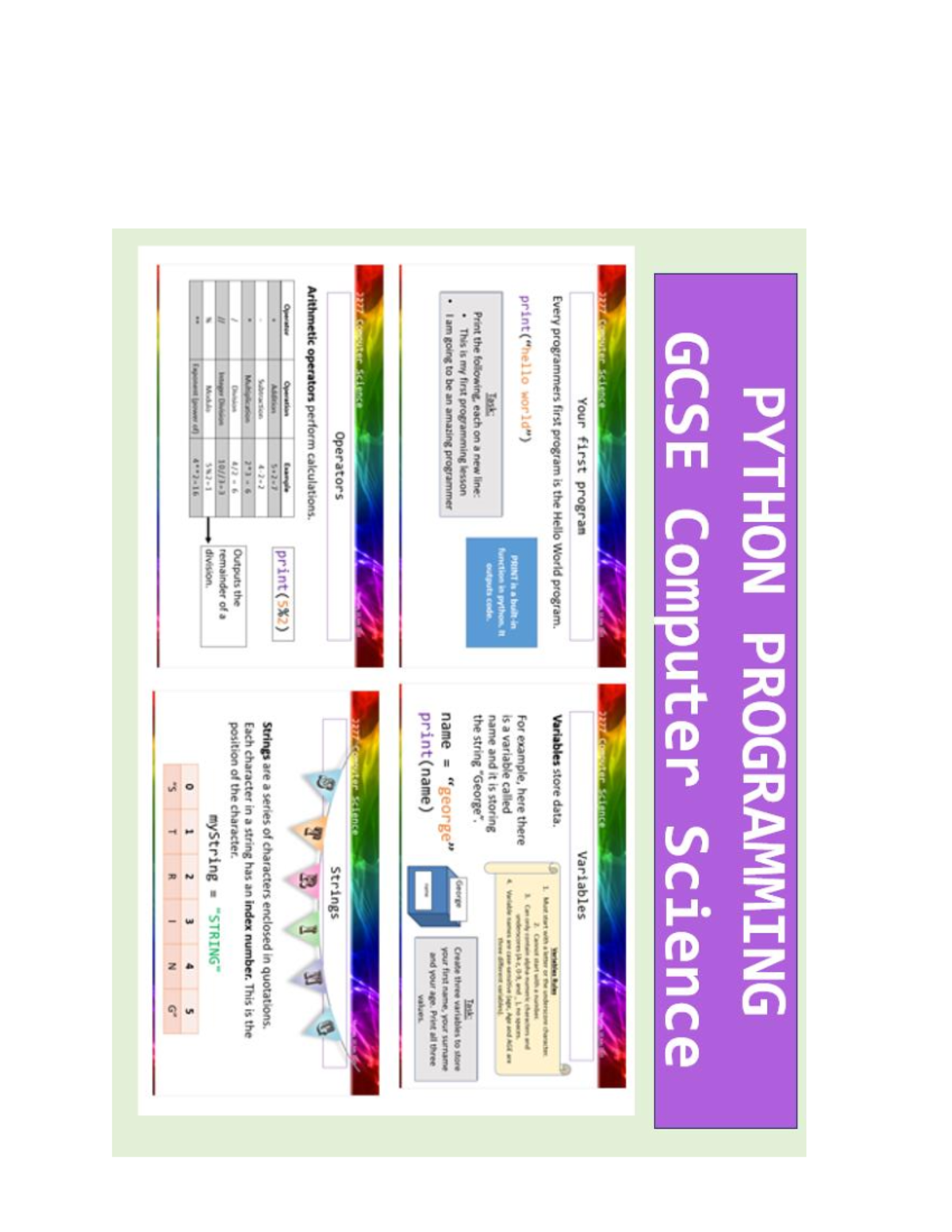Document 3 - Duke of Edinburgh answers - PYTHON PROGRAMMING GCSE ...