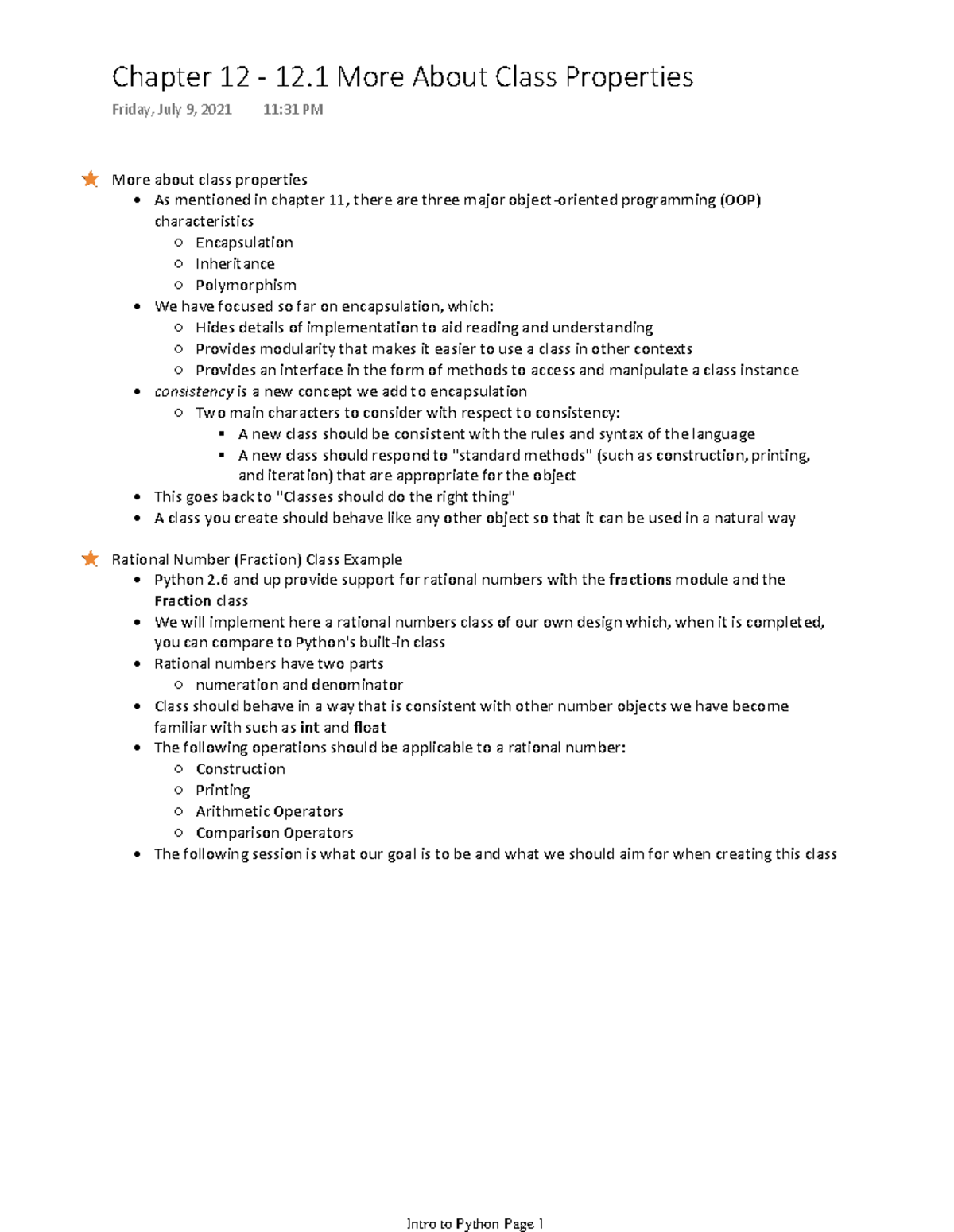 Chapter 12 - 12.1 More About Class Properties - More about class ...