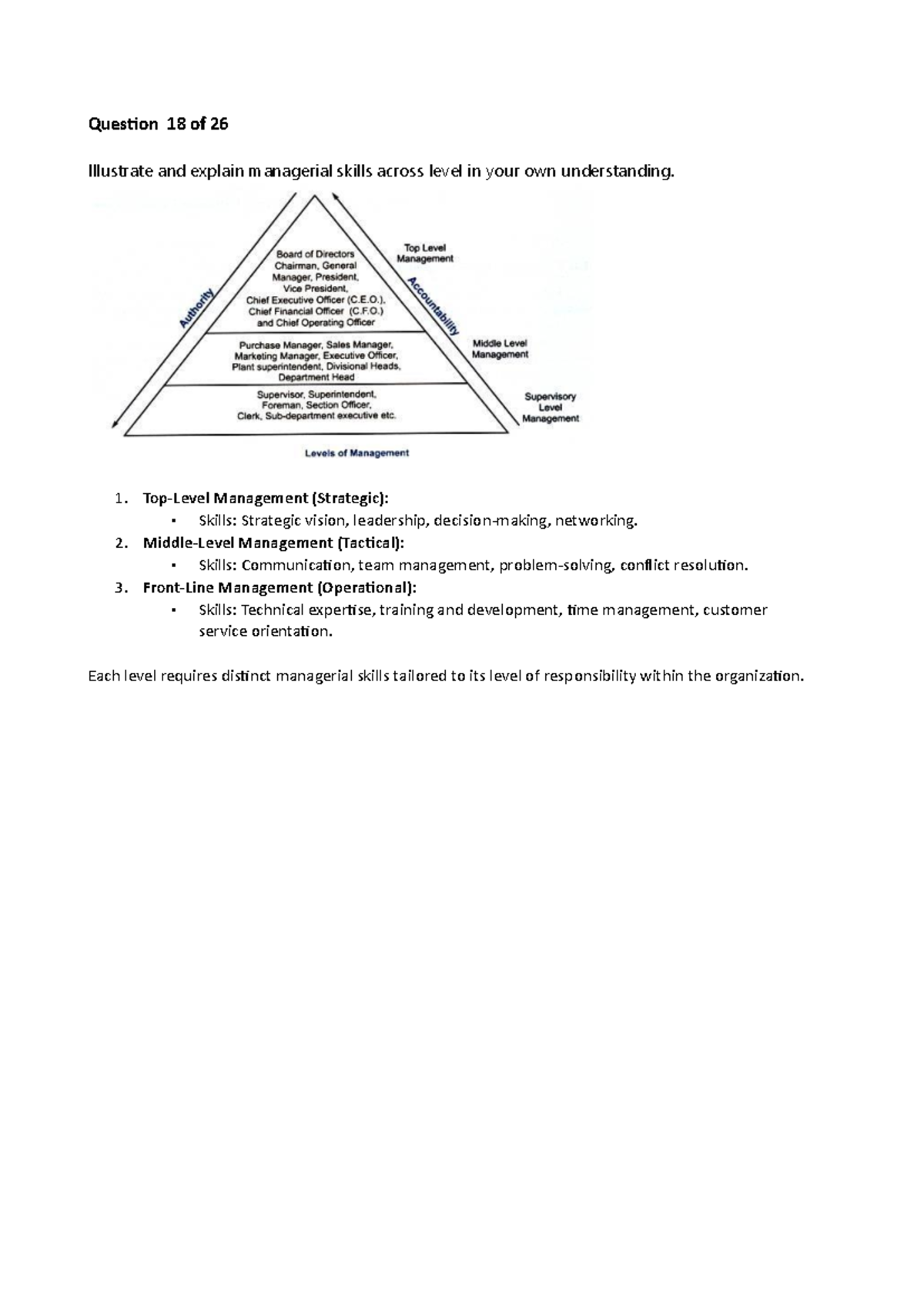 Question 18 of 26 - wdkjbashjfvjafjadsf - Question 18 of 26 Illustrate ...
