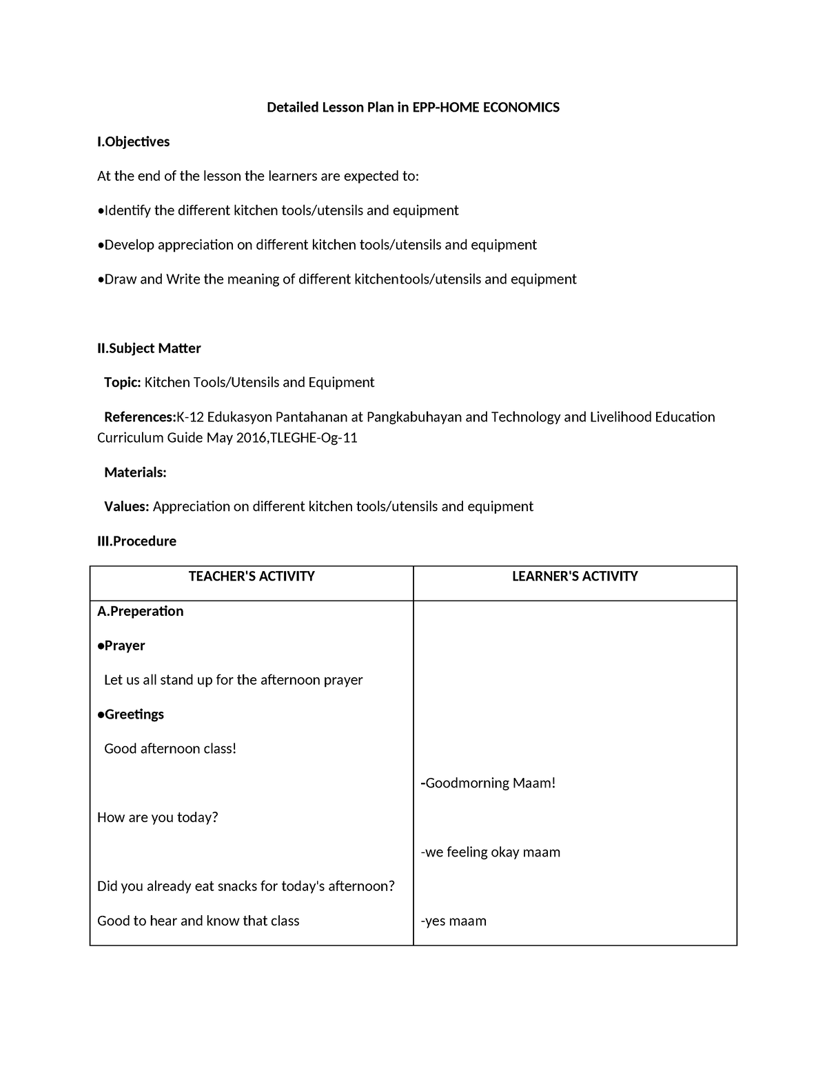 Detailed Lesson In Epp-WPS Office - Detailed Lesson Plan In EPP-HOME ...