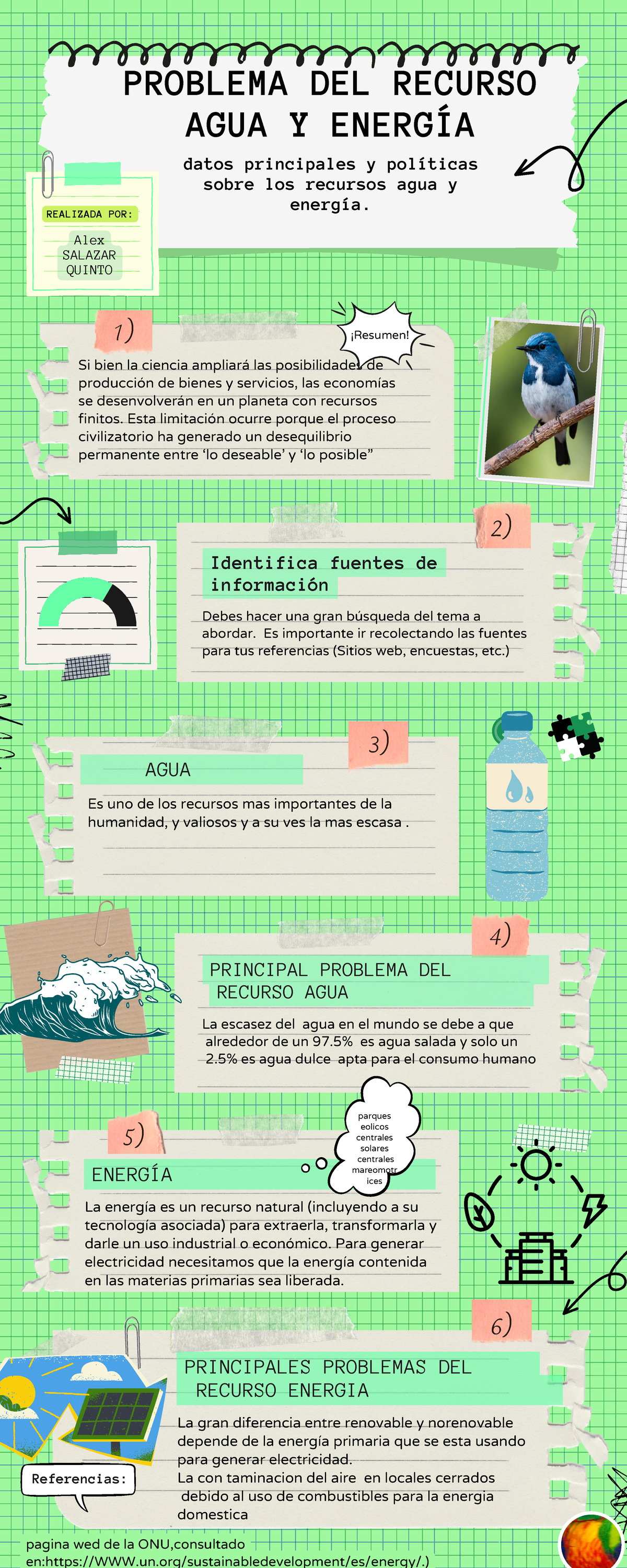 Problema del recurso agua y energía - PROBLEMA DEL RECURSO AGUA Y ...