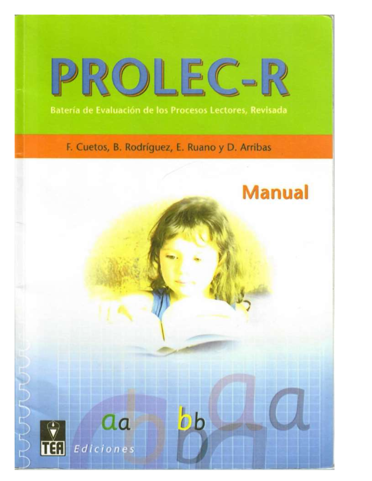 Manual Prolec-R 1 - Diagnósticos Psicológicos - Studocu