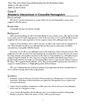 Case study on crocodile image