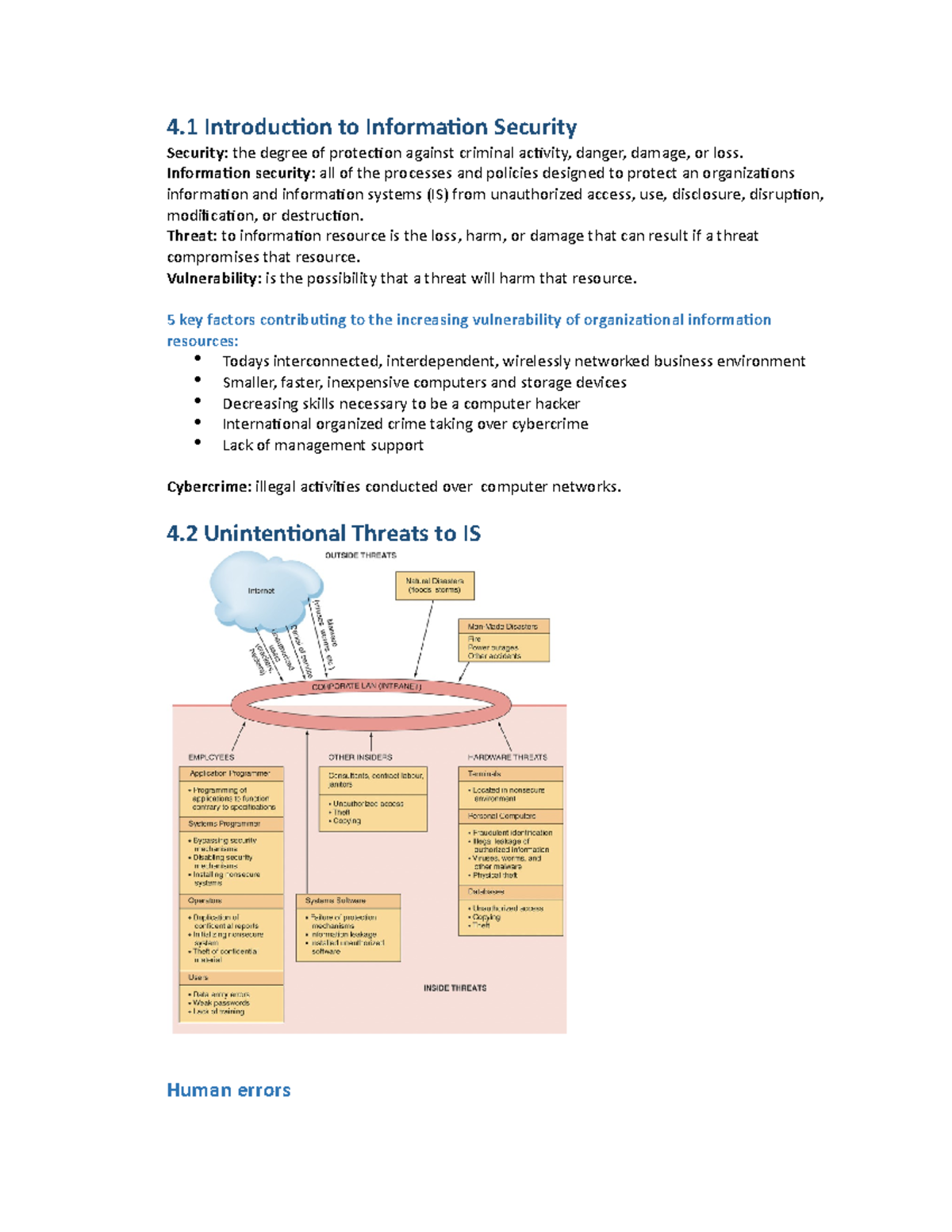 Ch4 Information Security And Controls - 4 Introduction To Information ...