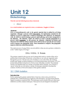 Collin College BIOL 1408 Unit 1 Measurement and Lab Equipment Packet ...