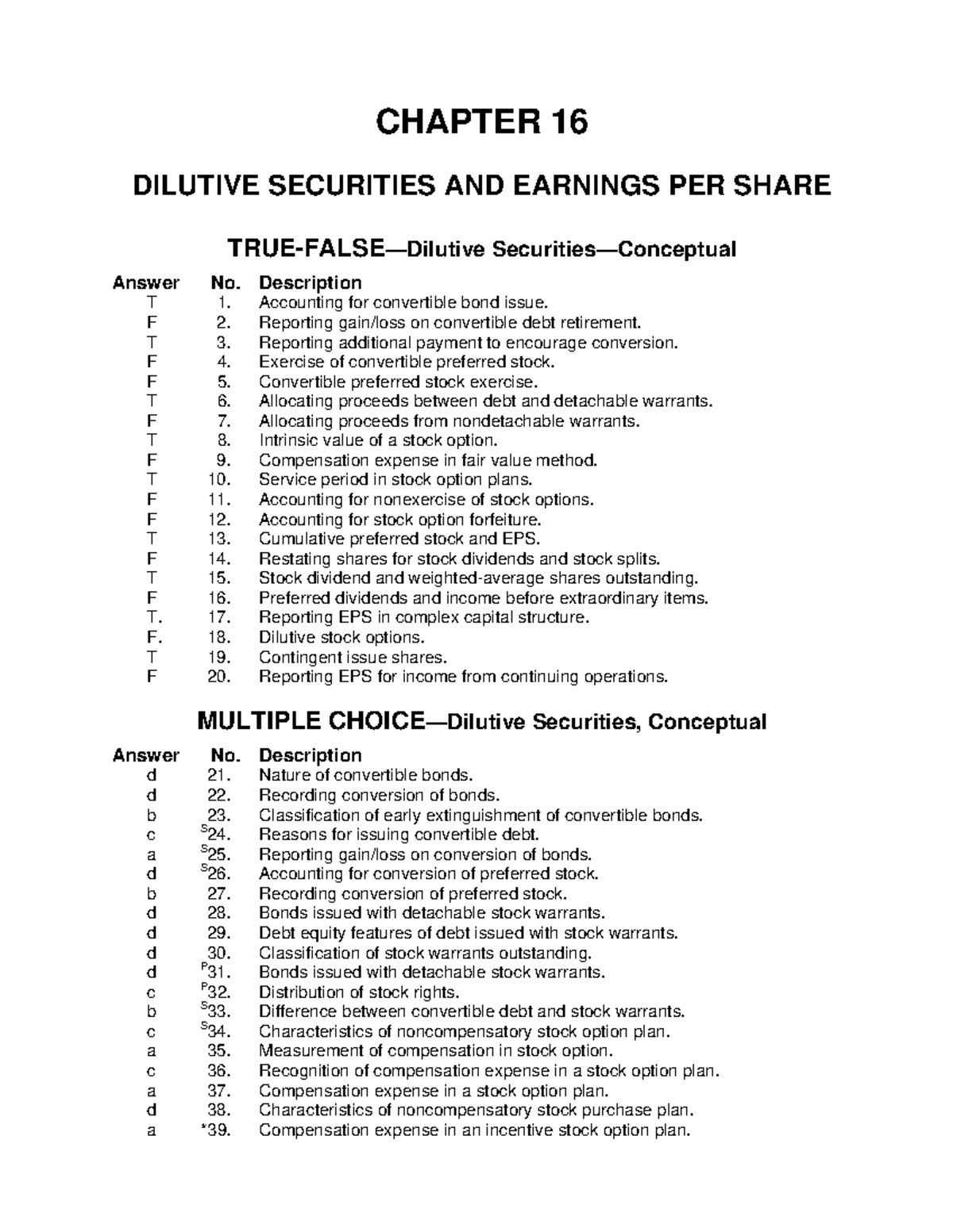 Test Bank With Answers Intermediate Accounting 12e By Kieso Chapter 16 ...