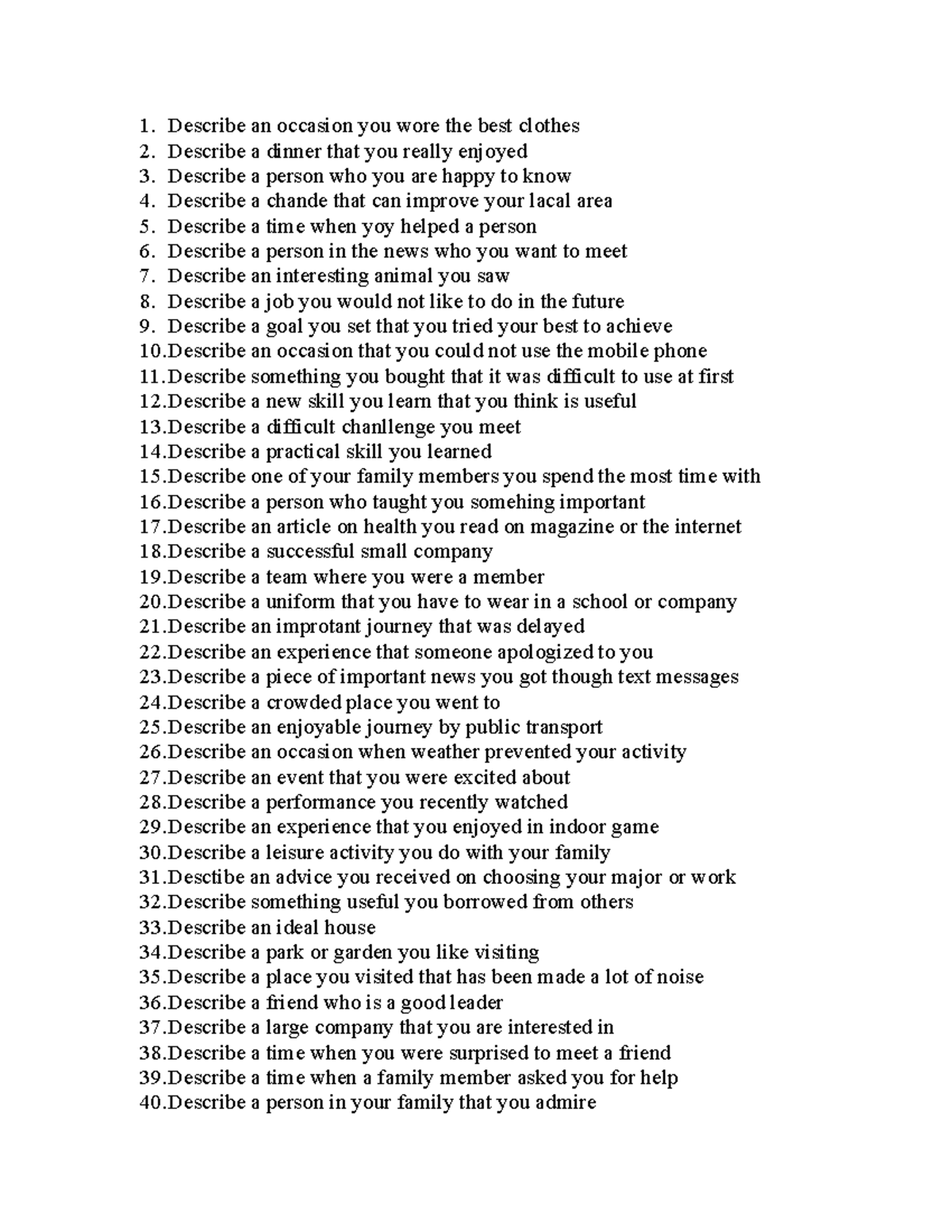 đề spk-part-2 - ielts speaking - Describe an occasion you wore the best ...