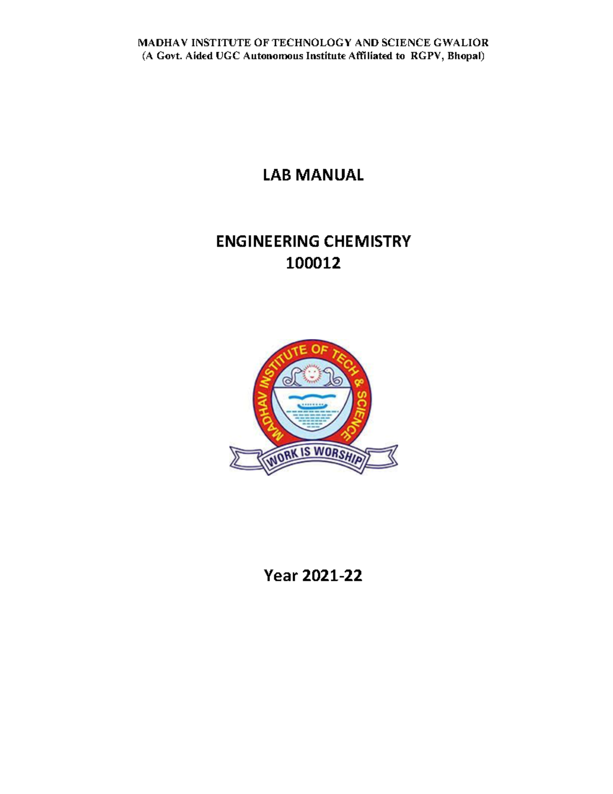 Practical manual 202122 (A Govt. Aided UGC Autonomous Institute