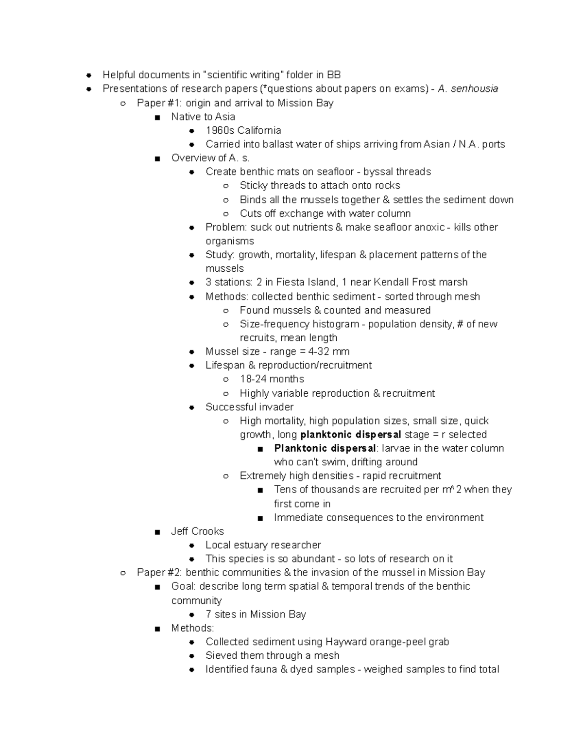 1 28 Lecture - Research applications notes - Helpful documents in ...