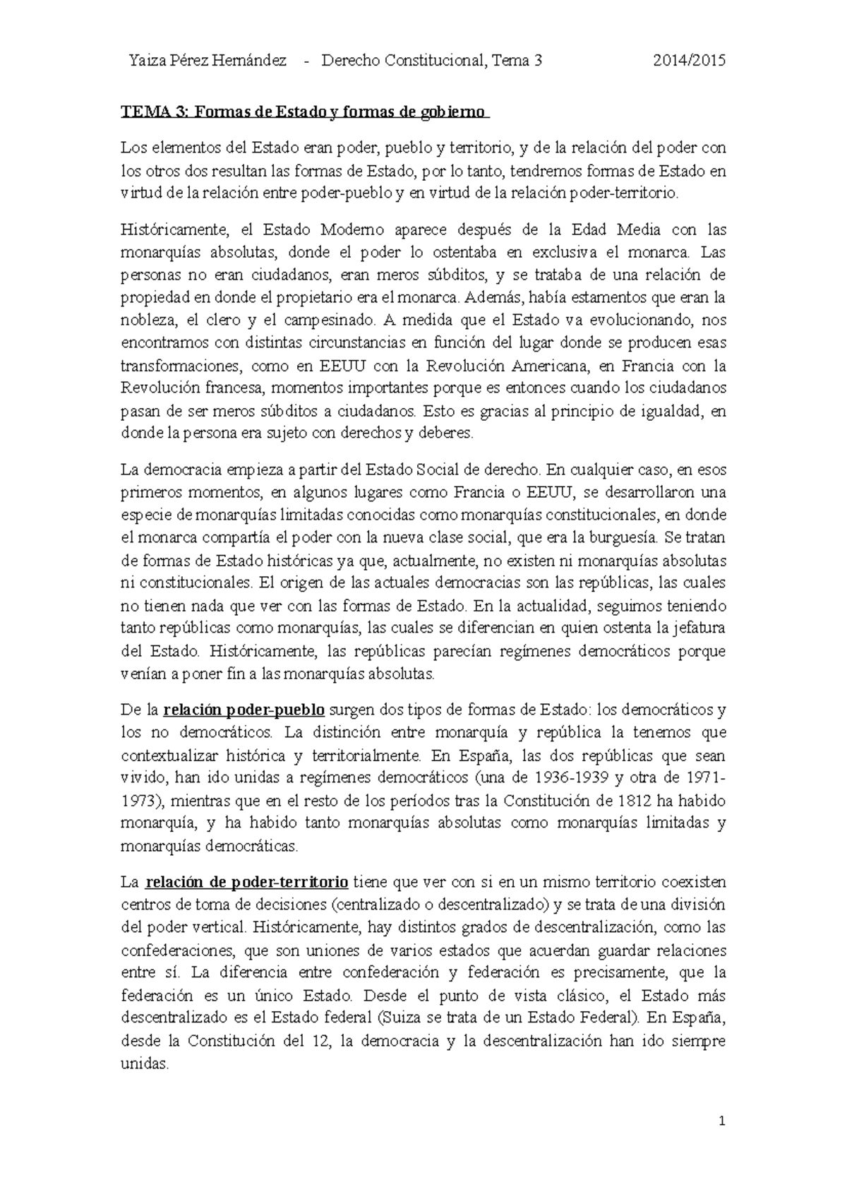 Apuntes, lecciones 3 - Profesor Fernando Rios Rull - Yaiza Derecho ...