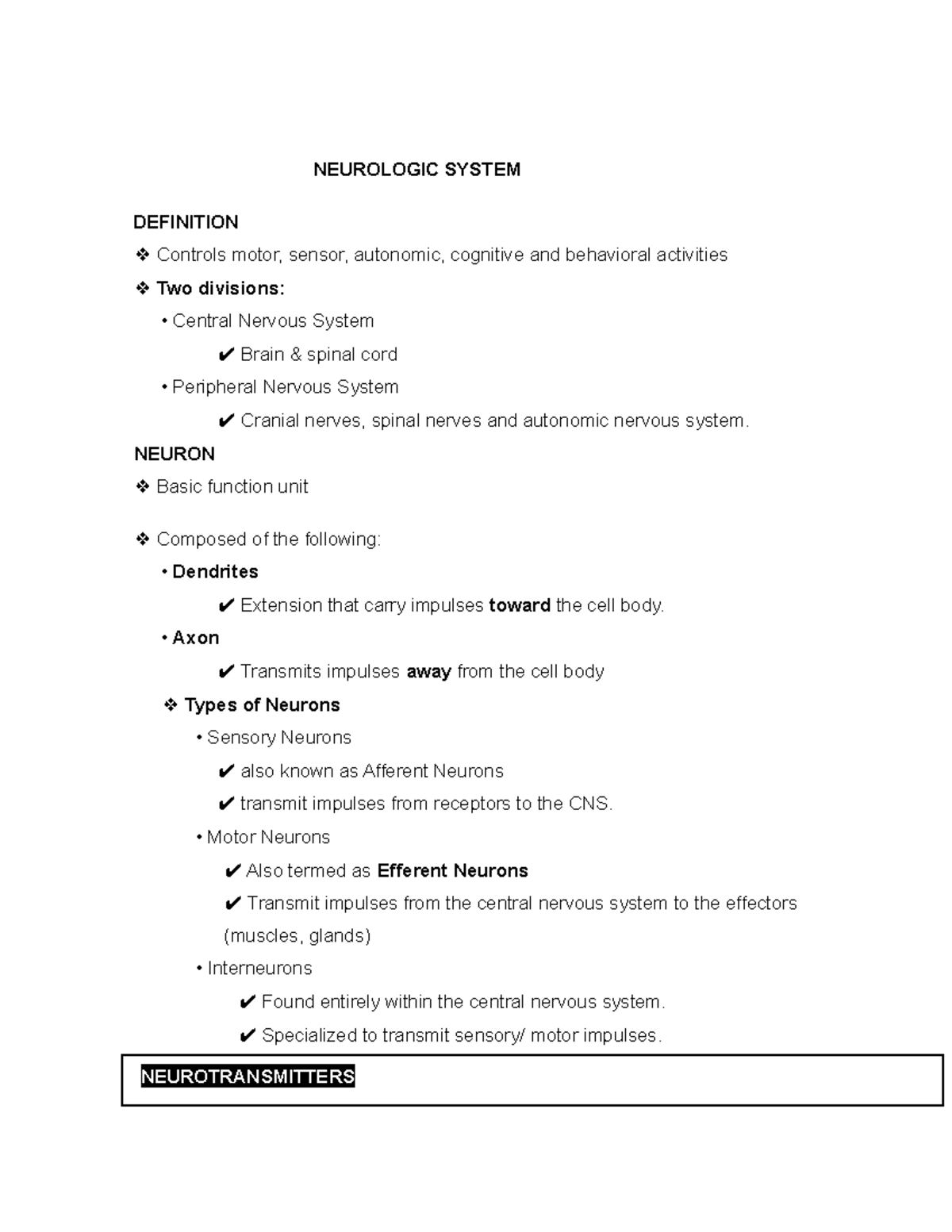 neurologic-system-notes-neurologic-system-definition-controls-motor