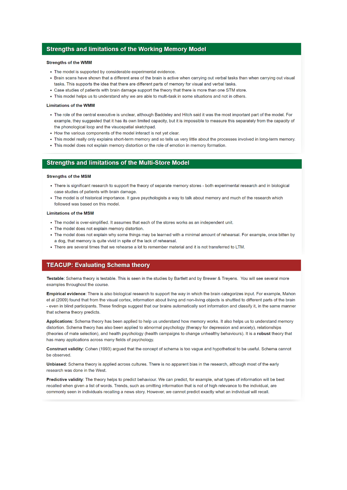 Cognitive eval - sssss - post graduation diploma in management - Studocu