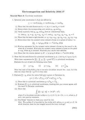 Supplementary notes on special relativity by Einan Gardi - Lecture 1 ...