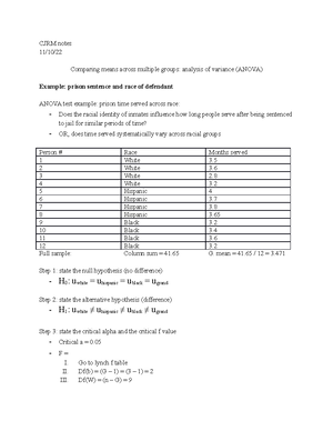 Levels of Measurement in CJRM Notes - Studocu