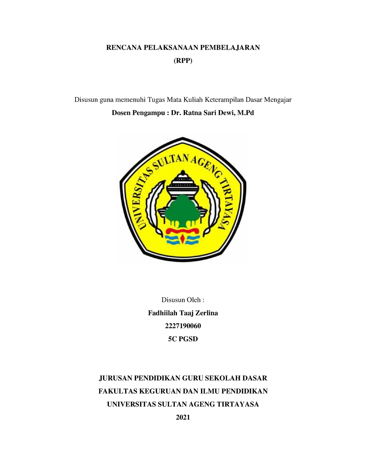 Rpp Kelas 2 Tema 2 Subtema 1 Pembelajaran 4 Rencana Pelaksanaan Pembelajaran Rpp Disusun 9328