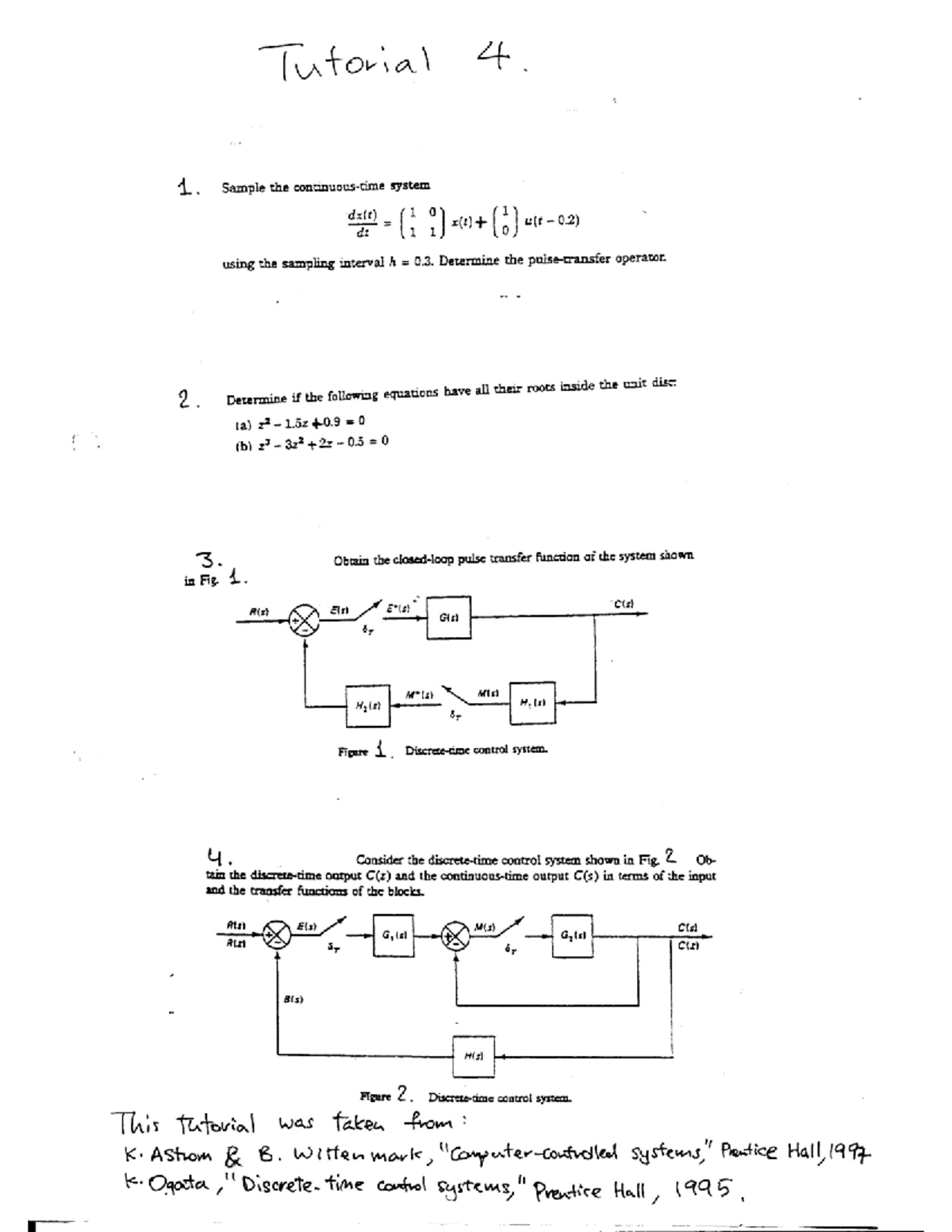 Tutorial-4 Workshop - ELEC4632 - Studocu