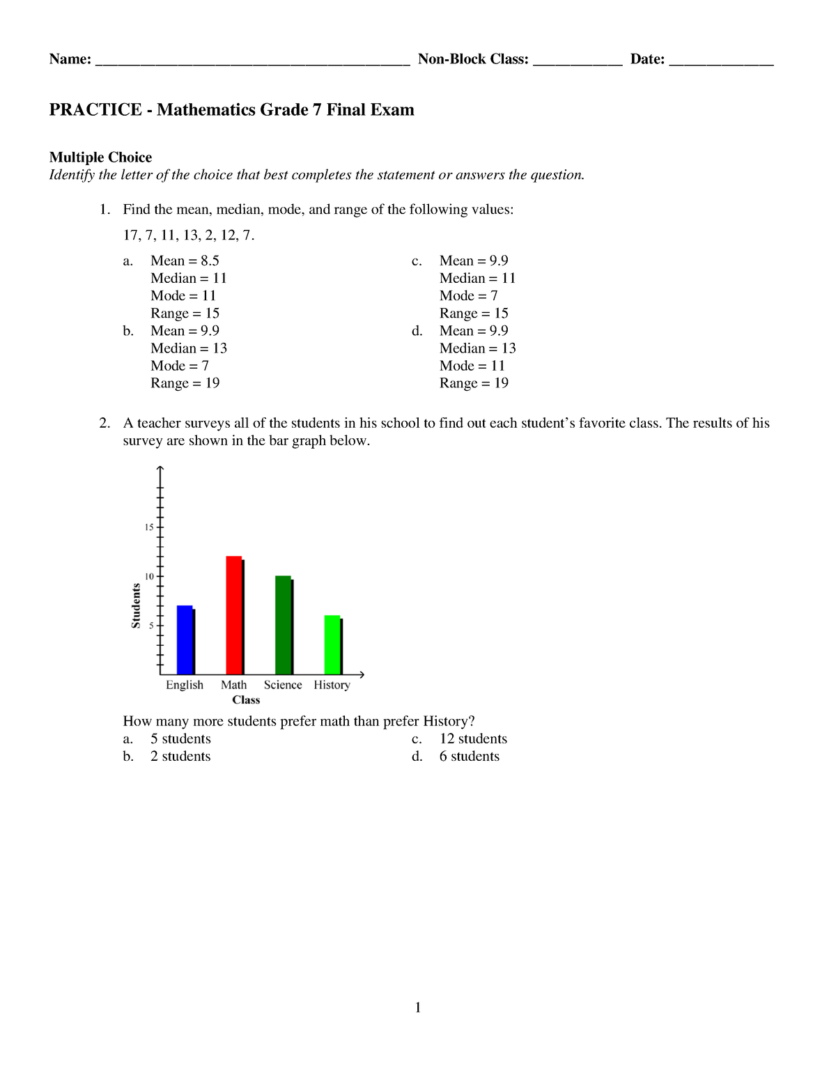 mathematics-grade-7-practice-final-exam-name