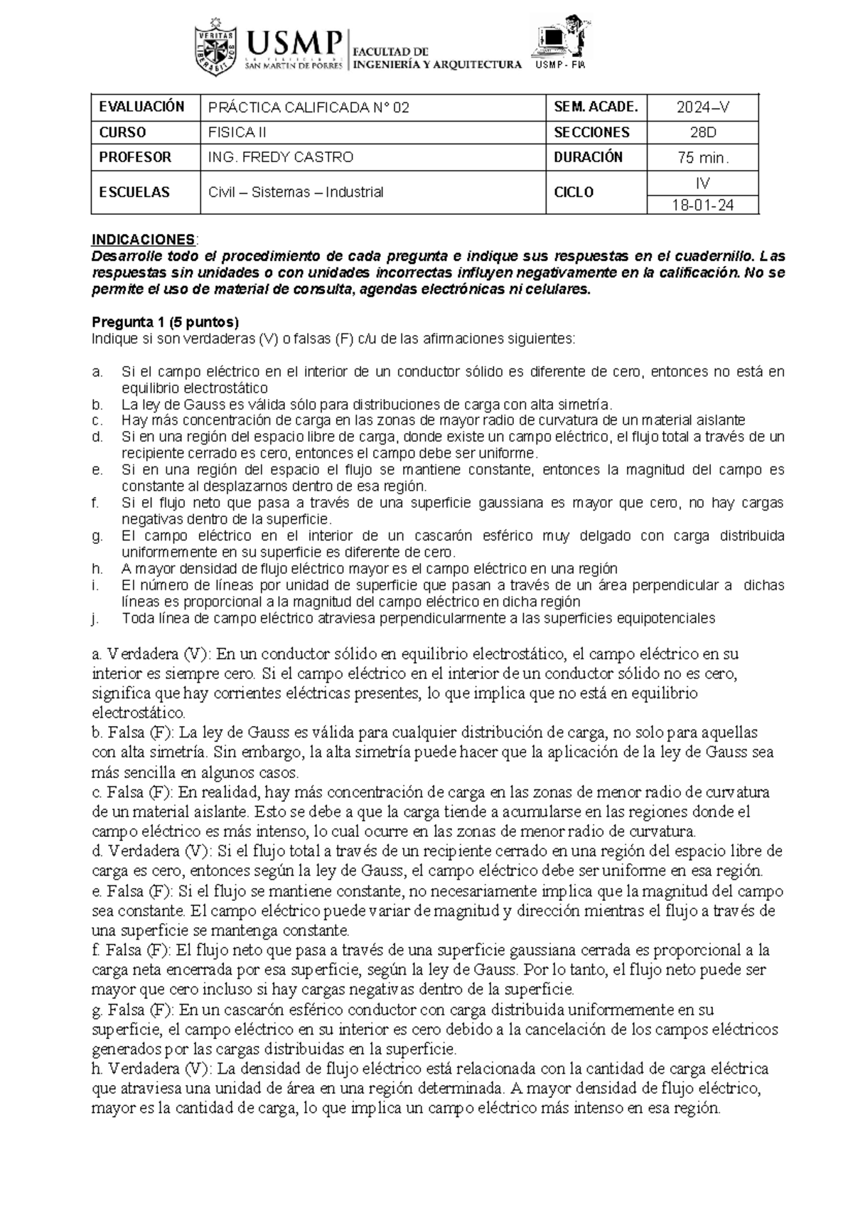2da pc Física II 2024V pc de fisica 2 EVALUACIÓN PRÁCTICA