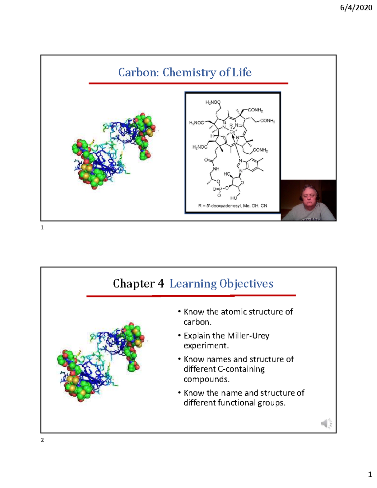 Carbon and Chemistry of Life notes Carbon Ch•mistry of Lif• Chapt•r