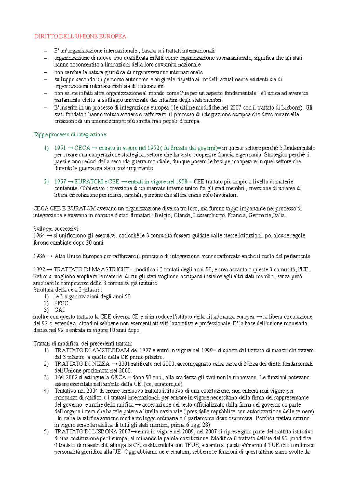 Elementi Di Diritto Amministrativo Riassunto Pdf