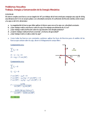 03 - Cantidades Escalares Y Vectoriales - Problemas Resueltos - Unidad ...