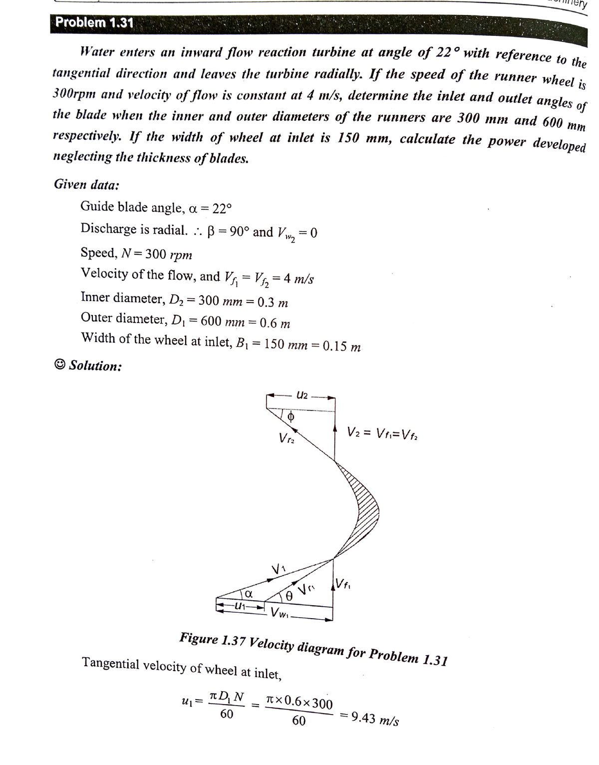 fm-turbine-problems-problem-1-water-enters-an-inward-flow-reaction