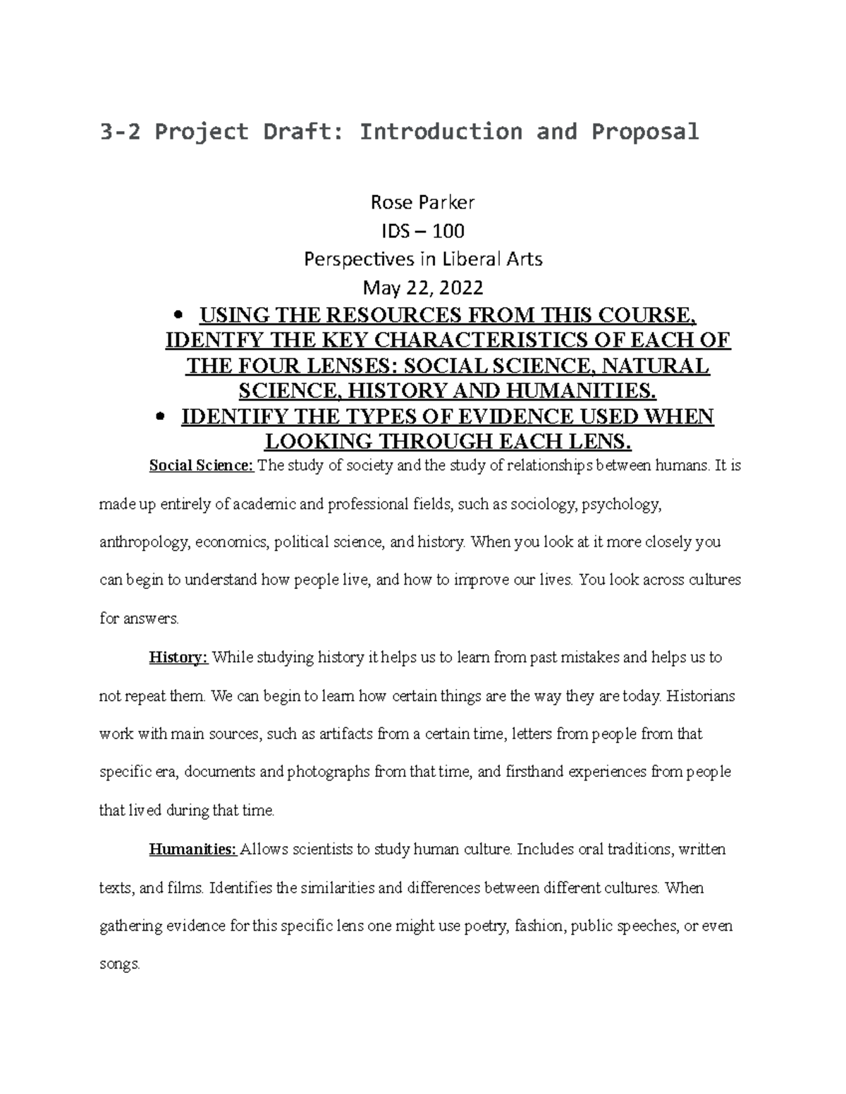 Document 17 - perspectives in liberal arts - 3-2 Project Draft ...