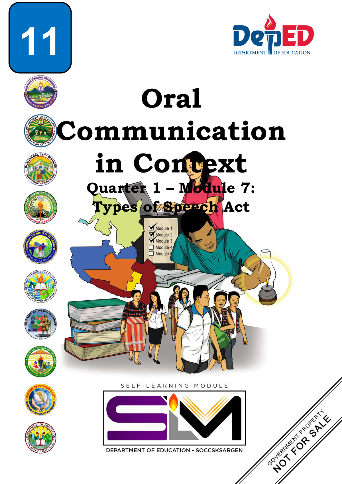 types of speech context oral communication module