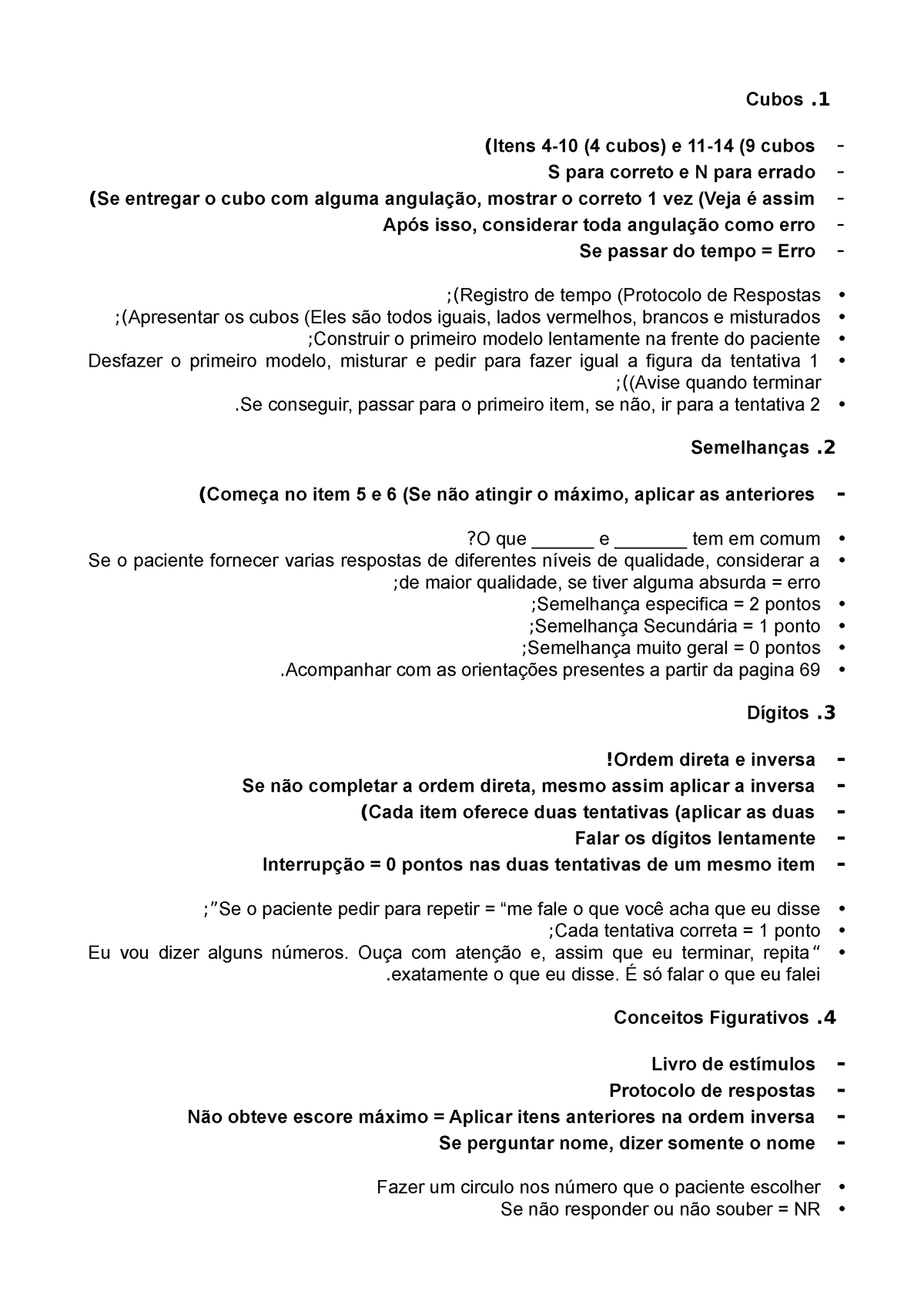 Aplicação WISK-IV - Um Pequeno Resumo Com Instruções Para Aplicar O ...