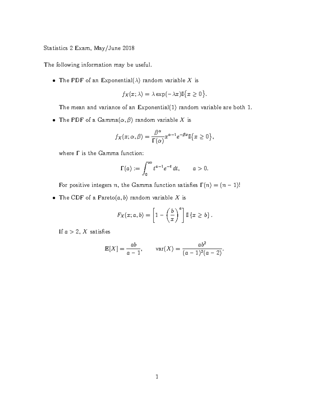 statistics phd qualifying exam solutions