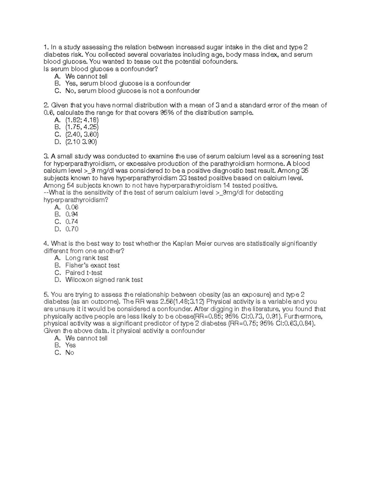 research methods practice questions