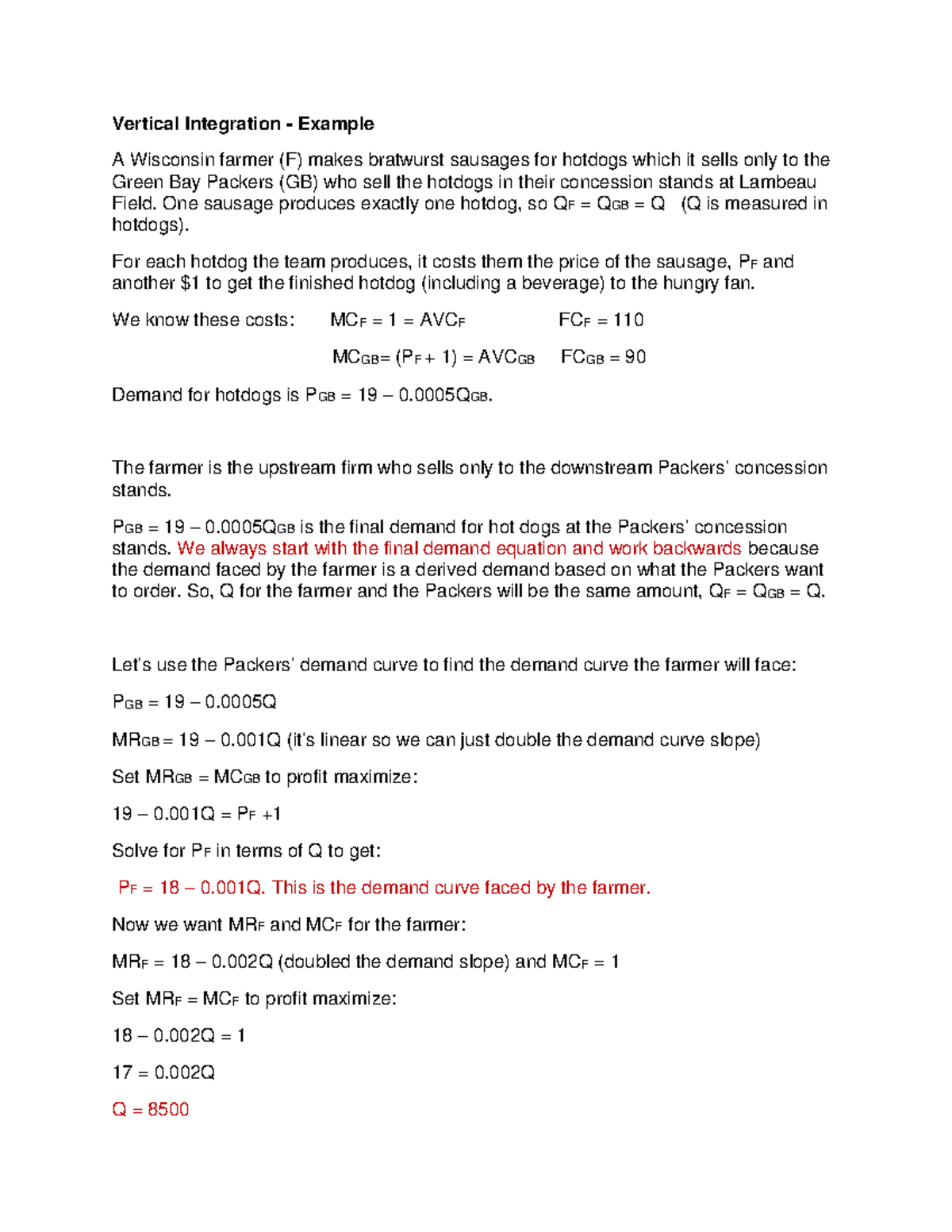 Vertical Integration Fully Explained Example - Vertical Integration ...