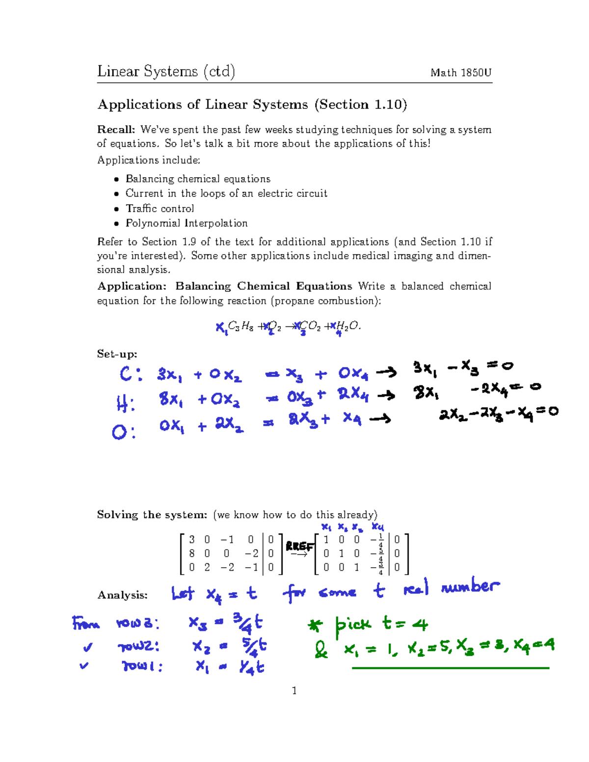 Lecture 6 completed notes-DB - Linear Systems (ctd) Math 1850U ...