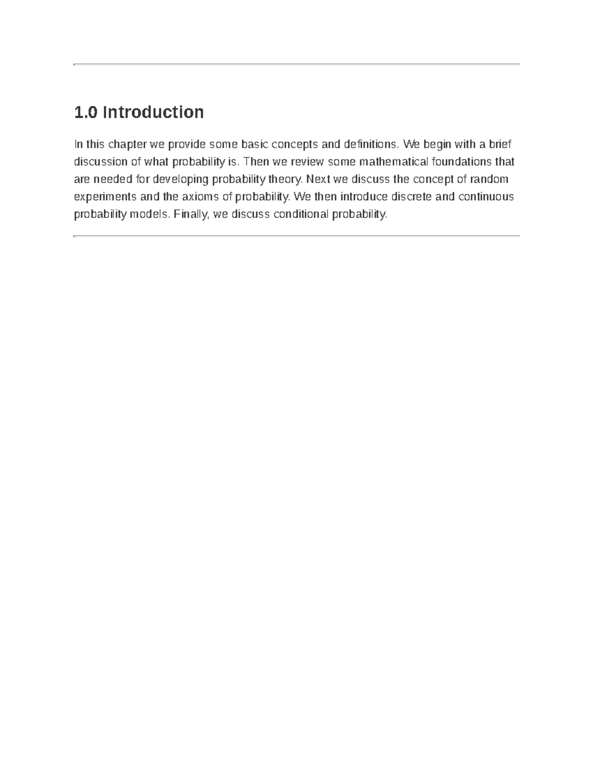 Solution Chapter 1 - Introduction to Probability, Statistics, and ...