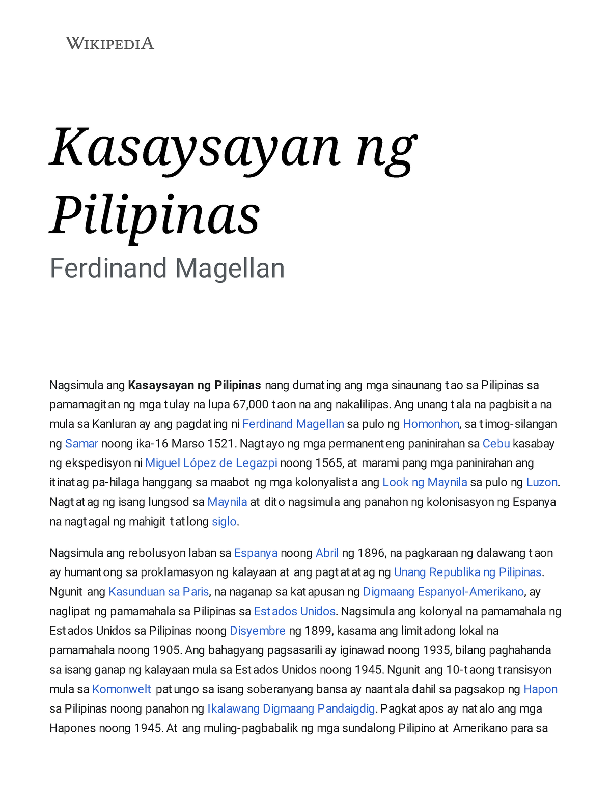 Ang Kasaysayan Ng Pilipinas Youtube Vrogue 1231