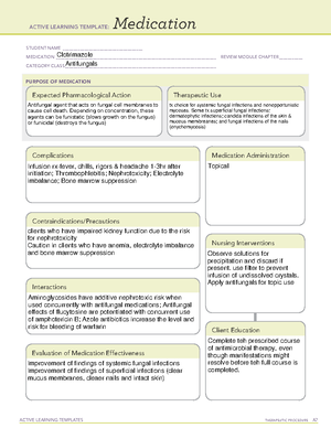 ATI Med Template Fundamentals - Losartan - ACTIVE LEARNING TEMPLATES ...