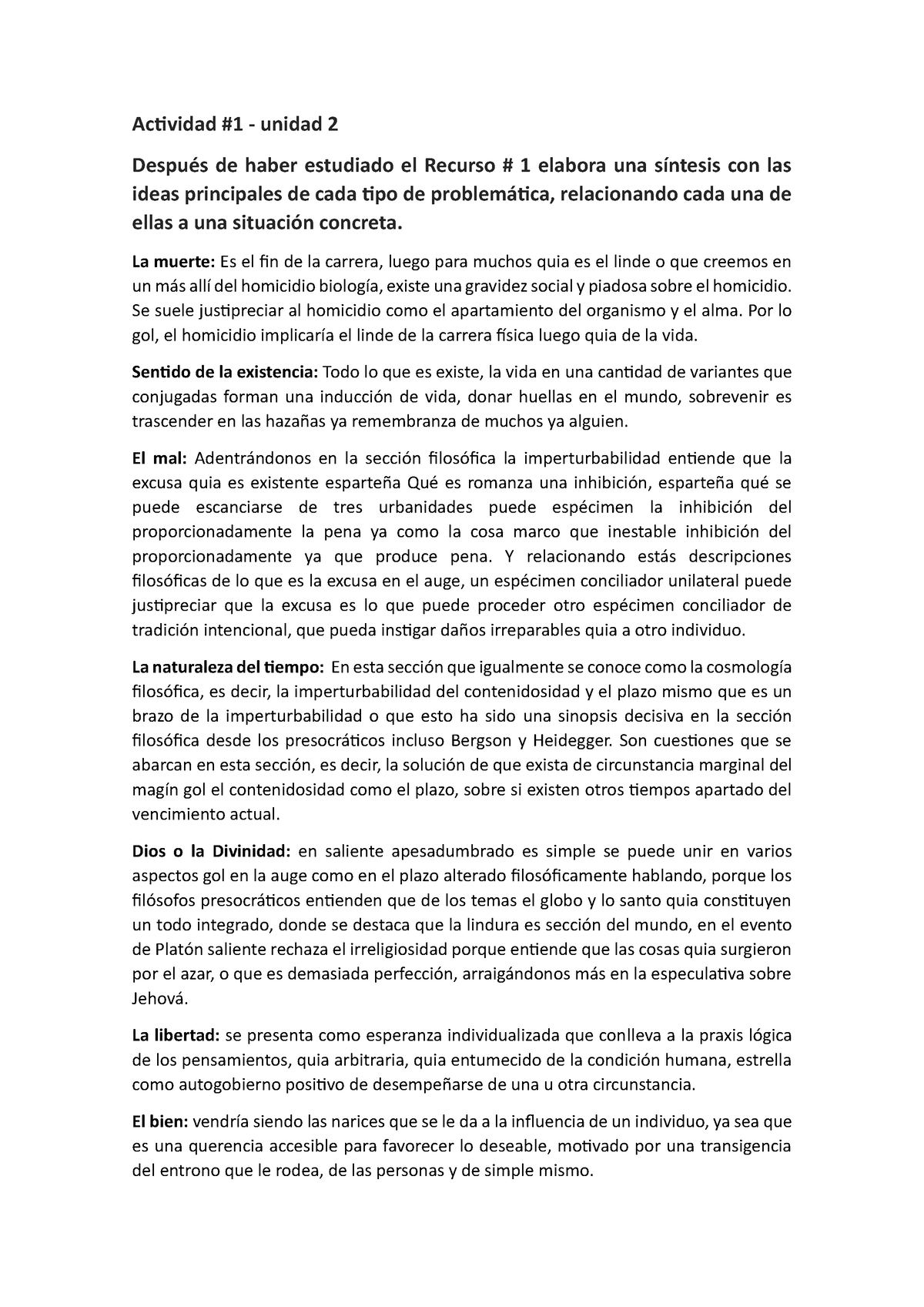 Unidad 2 Actividad 1 Entregable Tipo De Problemática Actividad 1 Unidad 2 Después De Haber 2334