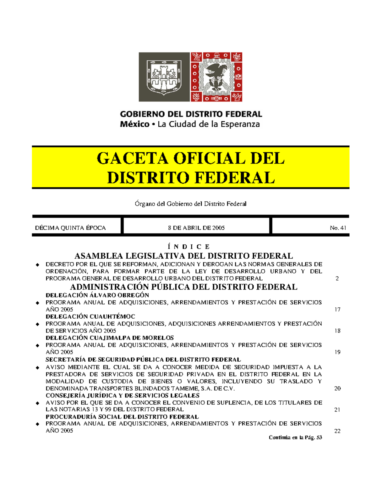 Normas DE Ordenacion General - GACETA OFICIAL DEL DISTRITO FEDERAL ...