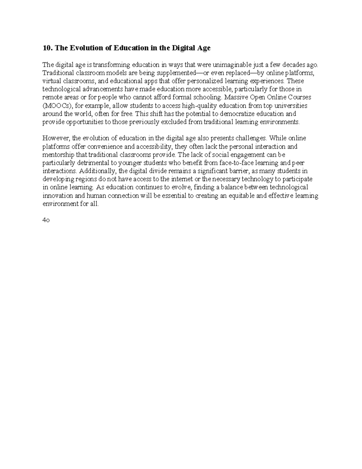 10 - ndqj - 10. The Evolution of Education in the Digital Age The ...