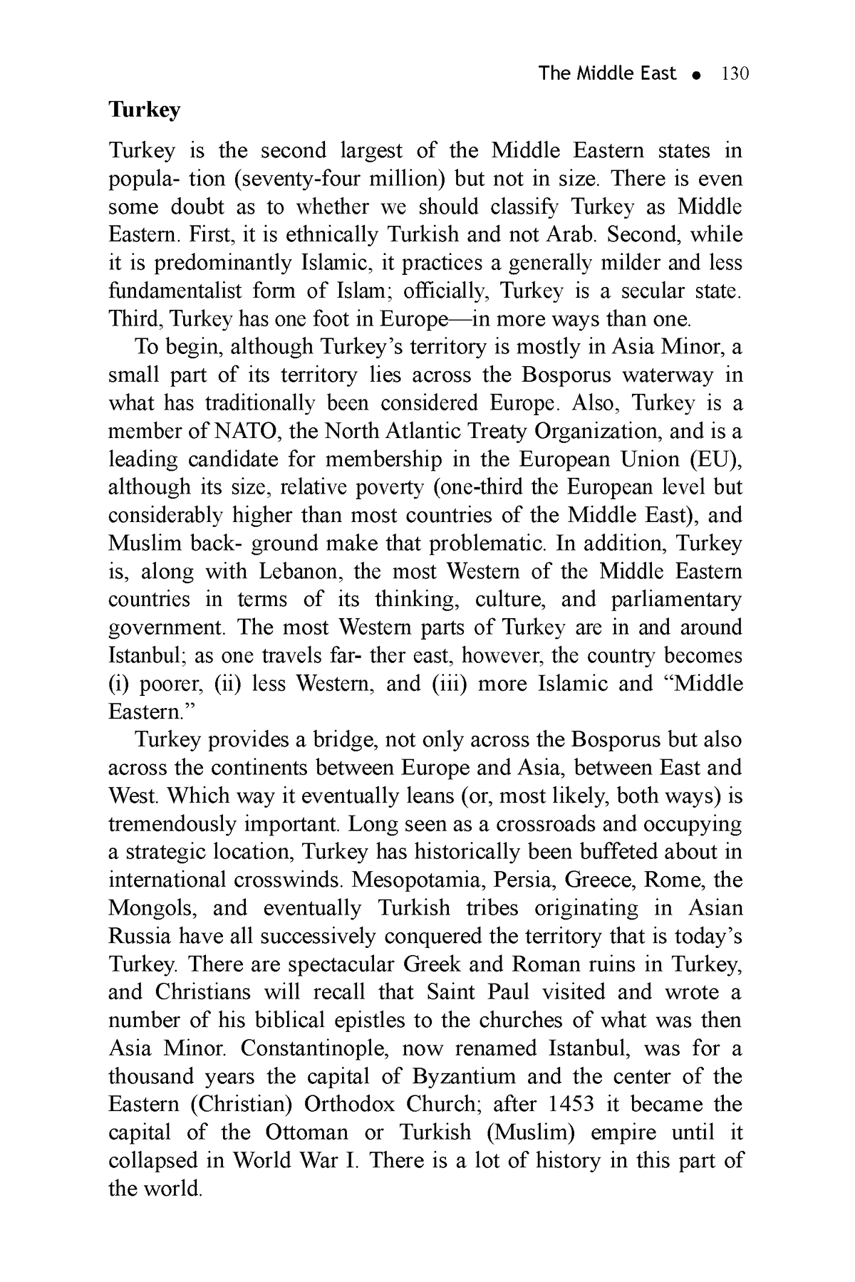 Turkey Foreign Policy - Turkey Turkey Is The Second Largest Of The ...