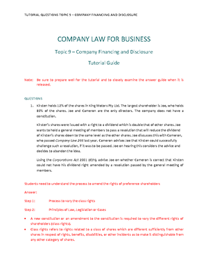 Revision Notes Blaw2012 Applied Contract Law Module 1 Intro And Revision Notes Blaw2012 Applied Contract Law Module 1 Intro And