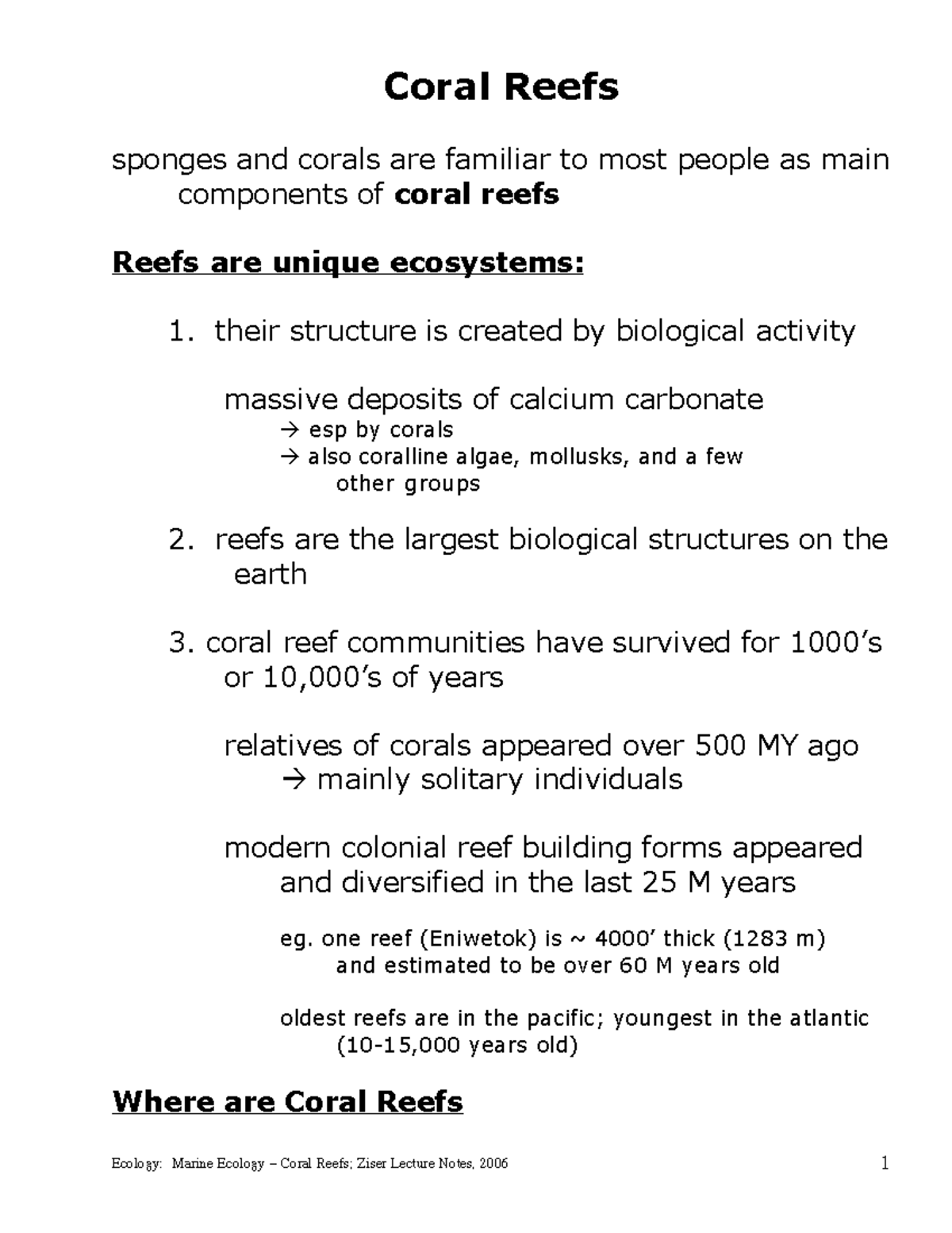 artificial coral reefs research paper