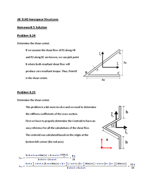 HW2Solution - Homework - AE 3145 - Studocu